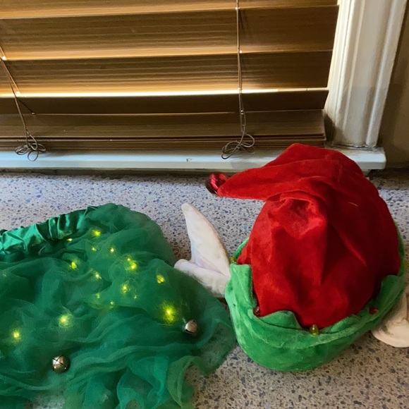 Holiday singing hat  with DYI Light up skirt - Picture 4 of 8